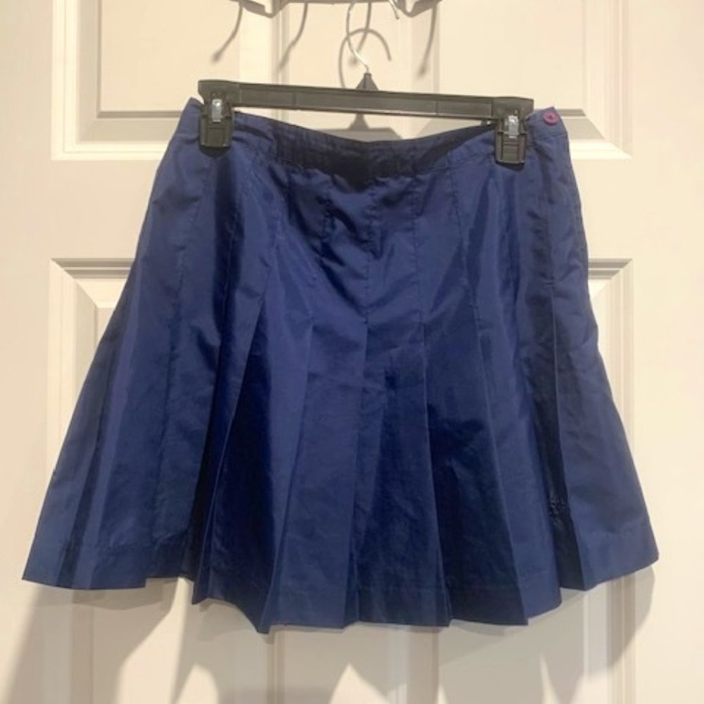 Reebok Blue Pleated Skirt